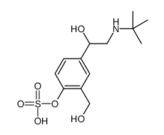 2-(Hydroxymethyl)-4-{1-hydroxy-2-[(2-methyl-2-propanyl)amino]ethy l}phenyl hydrogen sulfate