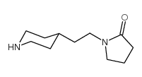 1-(2-哌啶-4-基乙基)吡咯烷-2-酮
