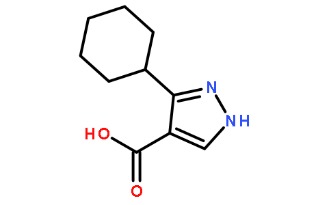 3-環(huán)己基-1H-吡唑-4-羧酸