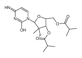 (2'R)- 2'-去氧-2'-氟-2'-甲基胞苷 3',5'-双(2-甲基丙酸)酯