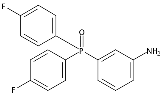 3-[Bis(4-fluorophenyl)phosphinyl]benzenamine