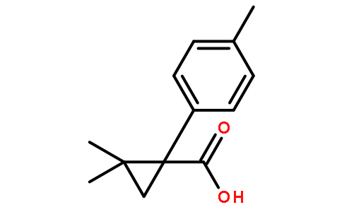 2,2-二甲基-1-(4-甲基苯基)环丙烷羧酸