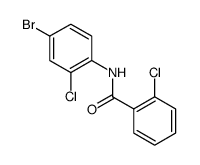 Benzamide, N-(4-bromo-2-chlorophenyl)-2-chloro
