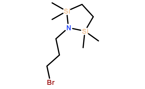 1-(3-溴丙基)-2,2,5,5-四甲基-1-氮杂-2,5-二硅杂环戊烷