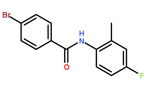 4-Bromo-N-(4-fluoro-2-methylphenyl)benzamide