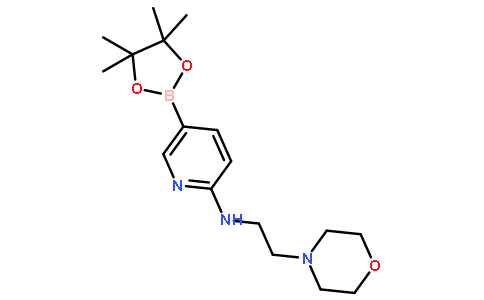 2-(2-吗啉乙氨基)吡啶-5-硼酸频那醇酯