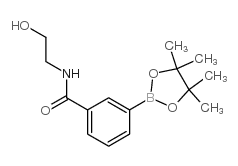 N-[2-羟基乙基]苯甲酰氨-3-硼酸频那醇酯