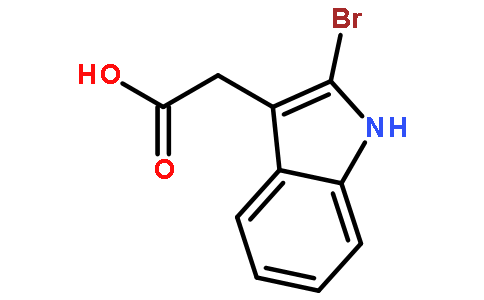 2-溴吲哚-3-乙酸