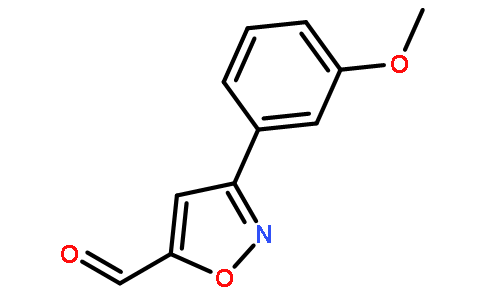 3-(3-甲氧基苯基)-5-异噁唑甲醛