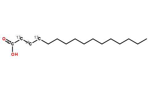 棕榈酸-1,2,3,4-13C4