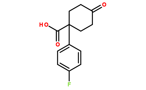 1-(4-氟苯基)-4-氧代环己烷羧酸