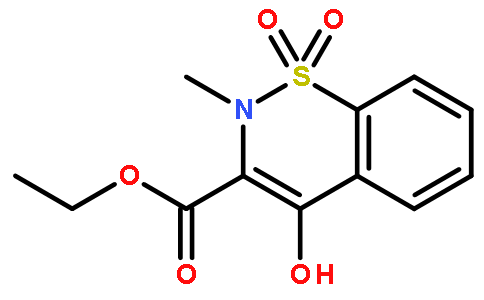 4-羟基-2-甲基-2H-1,2-苯并噻嗪-3-羧酸乙酯1,1-二氧化物