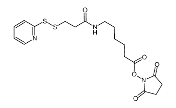 琥珀酰亚氨基<丁二酰亚氨基>基 6-[3-(2-吡啶基二硫代)丙酰氨基]己酸酯