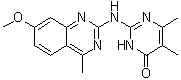 2-[(7-甲氧基-4-甲基-2-喹唑啉基)氨基]-5,6-二甲基-4(3H)-嘧啶酮
