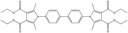 TETRAETHYL 1,1'-(1,1'-BIPHENYL-4,4'-DIYL)BIS(2,5-DIMETHYL-1 H-PYRROLE-3,4-DICARBOXYLATE)