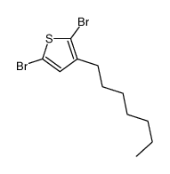 2,5-dibromo-3-heptylthiophene