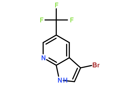 3-溴-5-(三氟甲基)-1H-吡咯并[2,3-B]吡啶