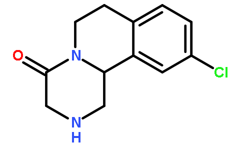 10-氯-2,3,6,7-四氢-1H-吡嗪并[2,1-a]异喹啉-4(11bh)-酮