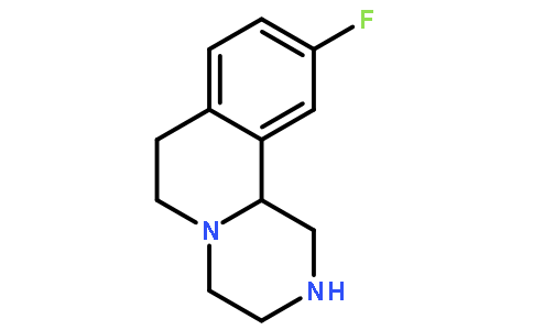 10-氟-2,3,4,6,7,11b-六氢-1H-吡嗪并[2,1-a]异喹啉