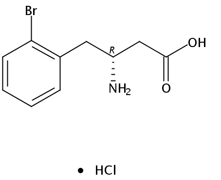 (R)-3-氨基-4-(2-溴苯基)-丁酸盐酸盐