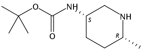 cis-tert-Butyl (6-methylpiperidin-3-yl)carbamate