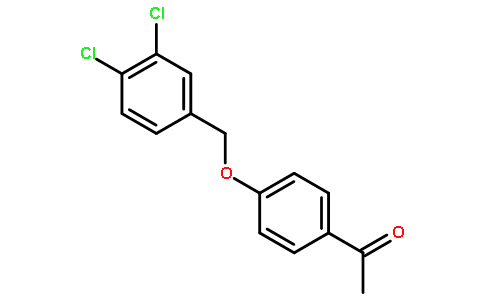 1-(4-[(3,4-二氯苄基)氧基]苯基)-1-乙酮