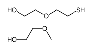 2-methoxyethanol,2-(2-sulfanylethoxy)ethanol