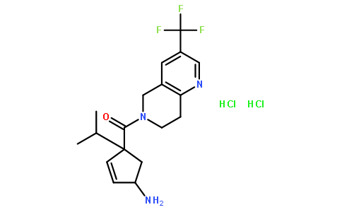 ((1S,4S)-4-氨基-1-异丙基-2-环戊烯)(3-(三氟甲基)-7,8-二氢-1,6-萘啶-6(5H)-基)甲酮