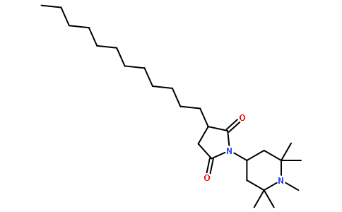 2-十二基-N-(1,2,2,6,6-五甲基-4-哌啶基)琥珀酰亚胺