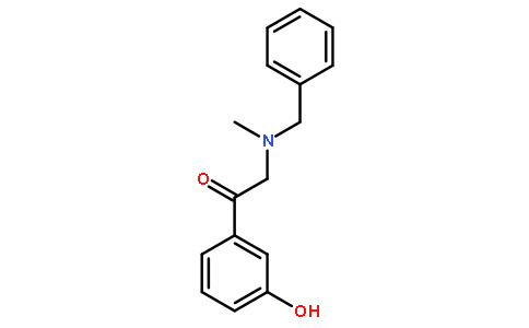 1-(3-羟基苯基)-2-[甲基(苯基甲基)氨基]乙酮