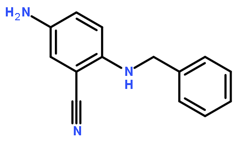 5-Amino-2-(benzylamino)benzonitrile