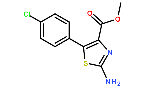 2-氨基-5-(4-氯苯基)-1,3-噻唑-4-羧酸甲酯