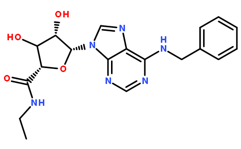 N6-BENZYL-5'-ETHYLCARBOXAMIDOADENOSINE