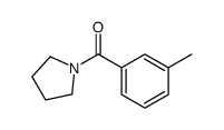 (3-Methylphenyl)(1-pyrrolidinyl)methanone