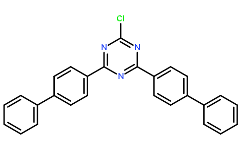 2-氯-4,6-二(4-联苯基）-1,3,5-三嗪
