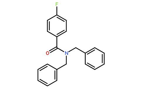 N,N-Dibenzyl-4-fluorobenzamide