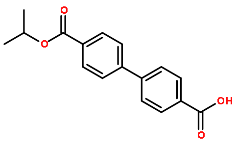 4-(4-propan-2-yloxycarbonylphenyl)benzoic acid