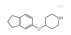 2,3-Dihydro-1H-inden-5-yl 4-piperidinyl ether hydrochloride