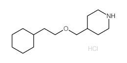 4-(2-cyclohexylethoxymethyl)piperidine,hydrochloride