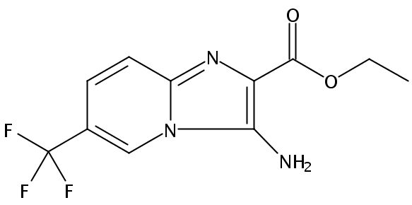 Ethyl 3-amino-6-(trifluoromethyl)imidazo[1,2-a]pyridine-2-carboxylate