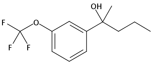 Benzenemethanol, α-methyl-α-propyl-3-(trifluoromethoxy)-