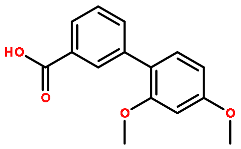 2’,4’-二甲氧基联苯-3-羧酸