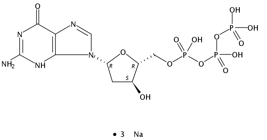 2′-脱氧鸟苷 5'-三磷酸三钠盐