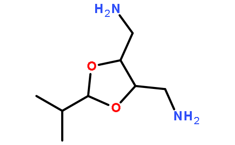 (4R,5R)-4,5-双( 氨基甲基)-2-异丙基-1,3-二氧戊环