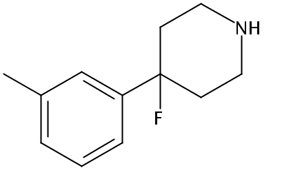 4-氟-4-(间甲苯)哌啶