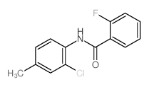 N-(2-chloro-4-methylphenyl)-2-fluoro-benzamide