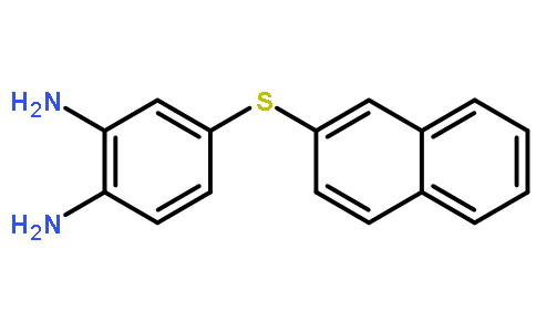 4-(2’-萘硫基)-1,2-苯二胺
