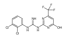 1-(2,3-dichlorophenyl)-2-[4-oxo-6-(trifluoromethyl)-1H-pyrimidin-2-yl]guanidine