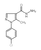 1-(4-氯-苯基)-5-甲基-1H-吡唑-4-羧酸肼