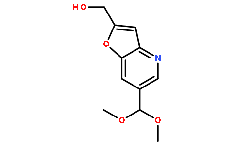 (6-(二甲氧基甲基)呋喃并[3,2-b]吡啶-2-基)-甲醇